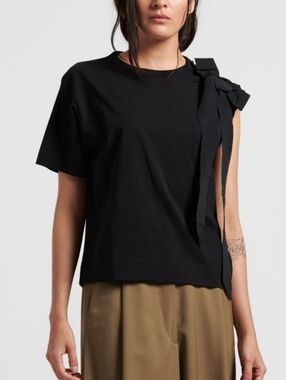DRIES VAN NOTEN COTTON HORTA TEE